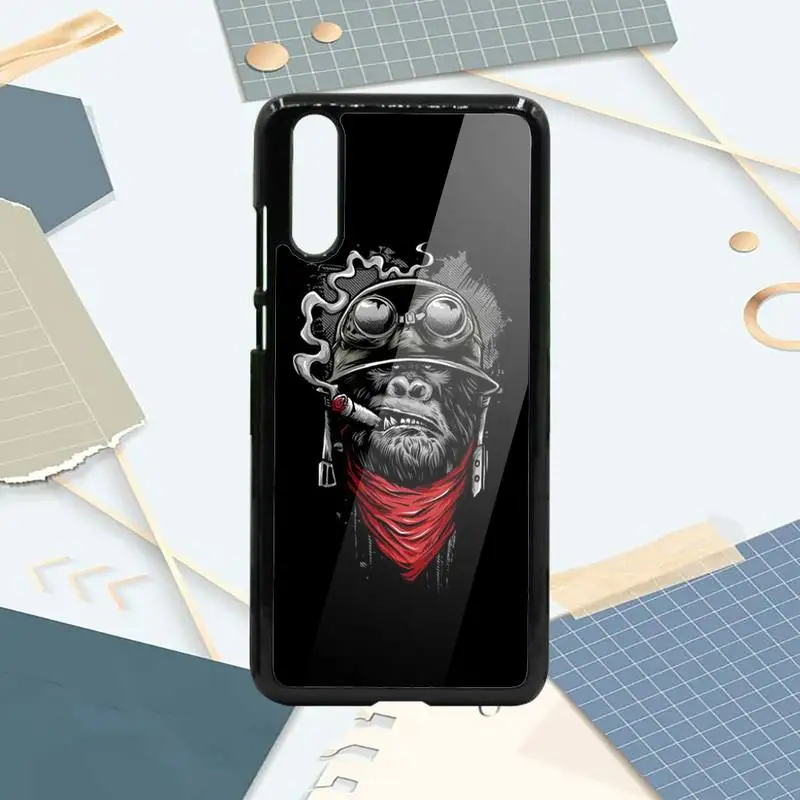 

Fashion Panda animal orangutan lion Phone Case PC For Samsung galaxy S note 8 9 20 10 e lite2019 plus pro ultra