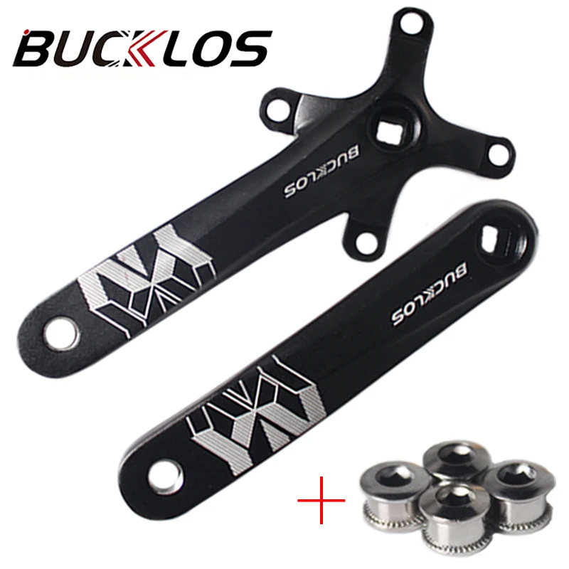 

BUCKLOS 104BCD кривошипная система 170 мм, квадратное отверстие, Фотоэлементы из алюминиевого сплава, детали для горного велосипеда