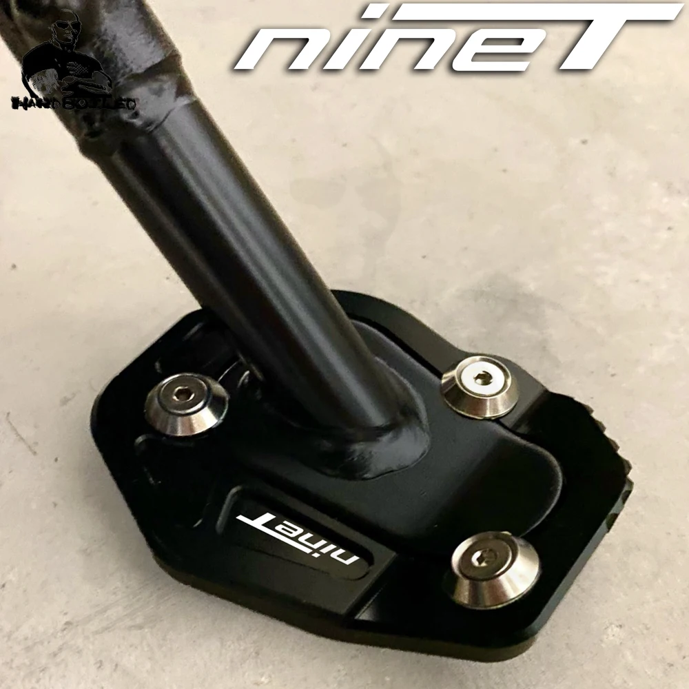 Motorcycle Accessorie Side Stand Enlarger Extension Plate For BMW R Nine T 2017 2018 2019 2020 2021 RnineT Pure nineT Racer | Автомобили и