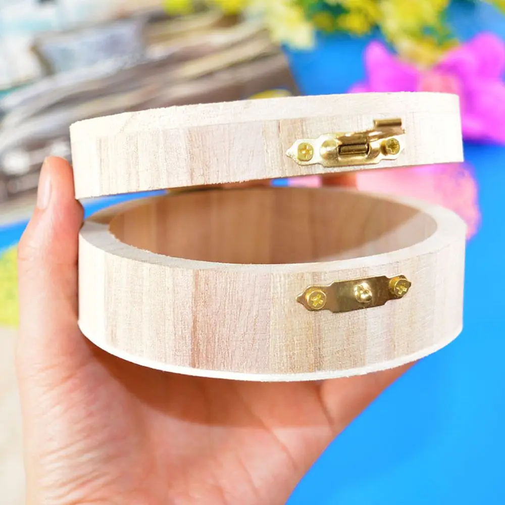 Портативная круглая упаковка в винтажном стиле с помадой изысканный ювелирный