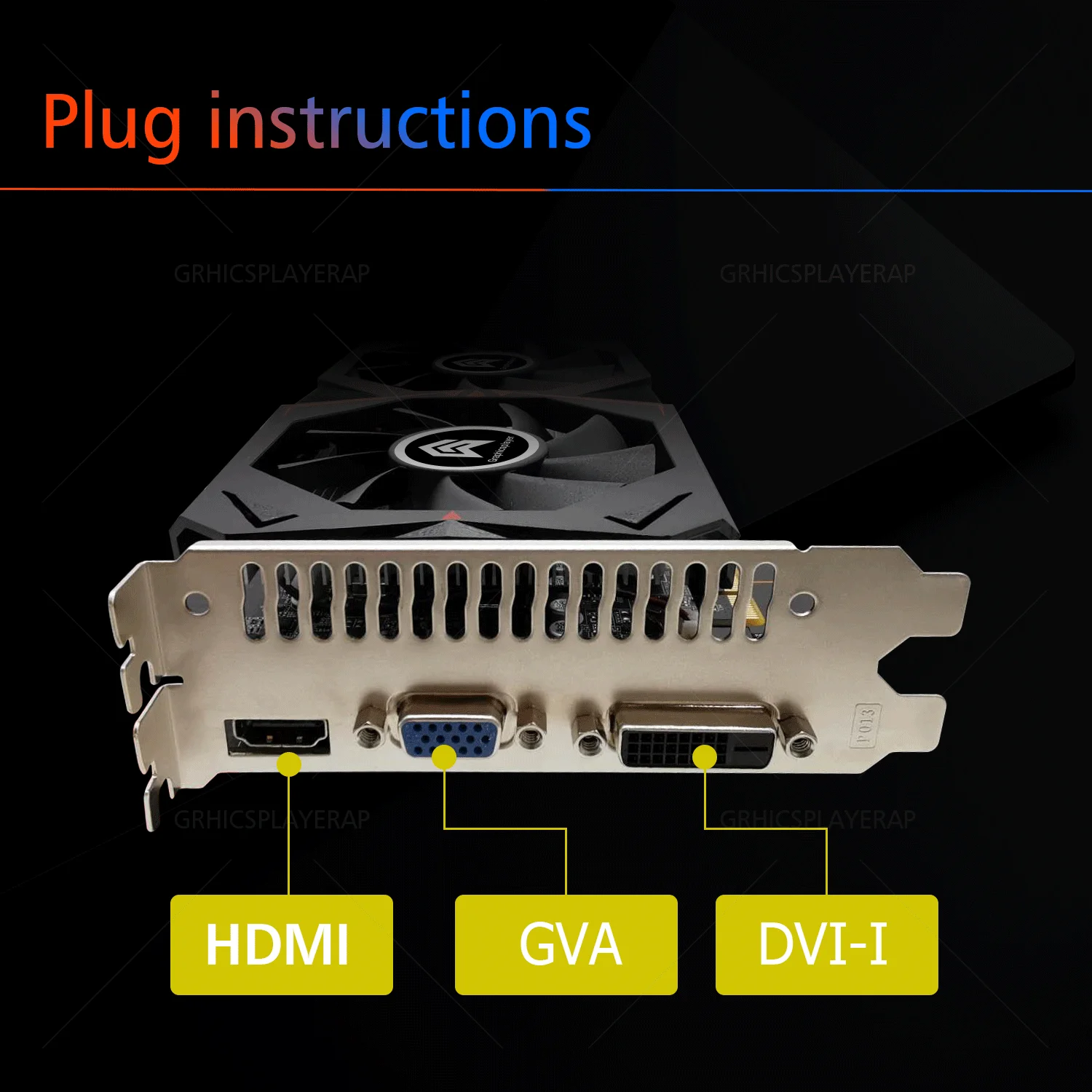 Видеокарта для компьютера/ПК GTX750TI GDDR5 128 бит 2 Гб видеокарта Nvidia|Видеокарты| |
