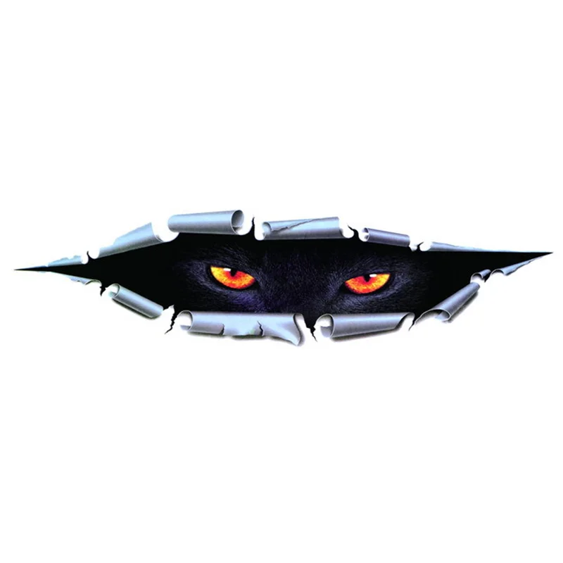 Наклейка виниловая &quotКошачьи Глаза&quot 21 х5 см 1 шт. | Автомобили и мотоциклы