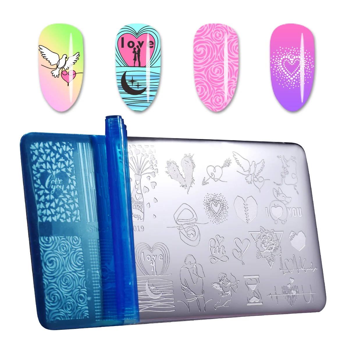 Магазин День Святого Валентина единорог искусственные ногти праздник маникюр |