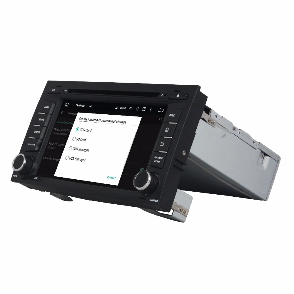 Автомобильный DVD плеер на Android 9 0 с 7 &quotэкраном восьмиядерным процессором для Seat