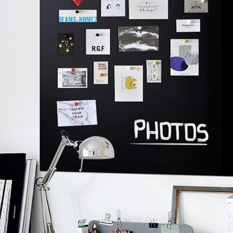 Магнитная доска для рисования детский мел зеленая самоклеящаяся съемная 45 Х100 см