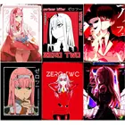 Классический Аниме винтажный Японский металлический оловянный знак Настенный декор для спальни бара клуба Дарлинг в FRANXX постер украшение для дома N425