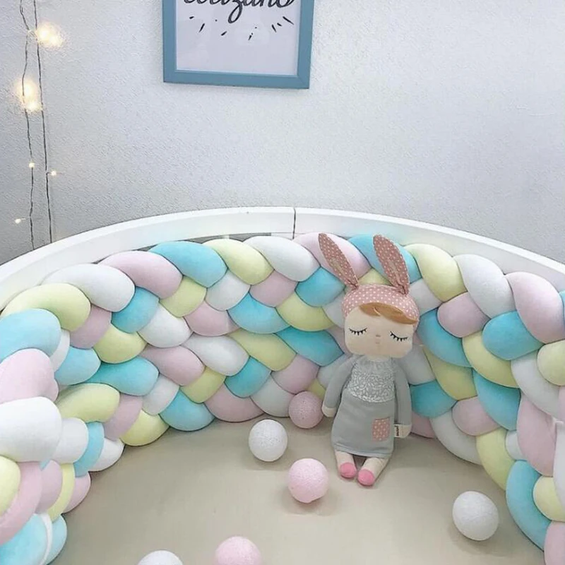 Детская кроватка с узлом длиной 4 м хлопок тесемки украшение для детской