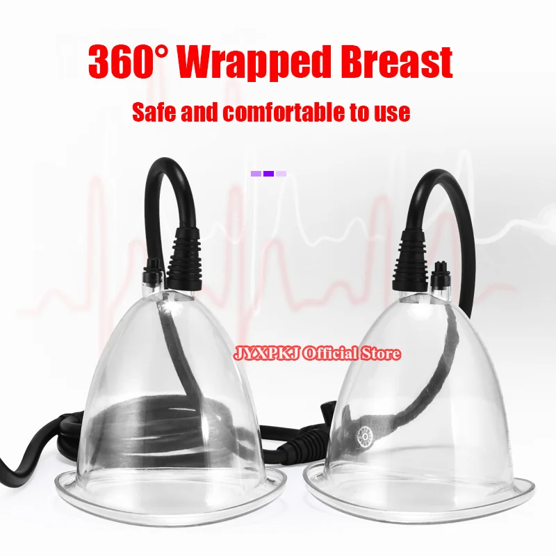 Оригинальный электрический инструмент для массажа груди вакуумный аппарат