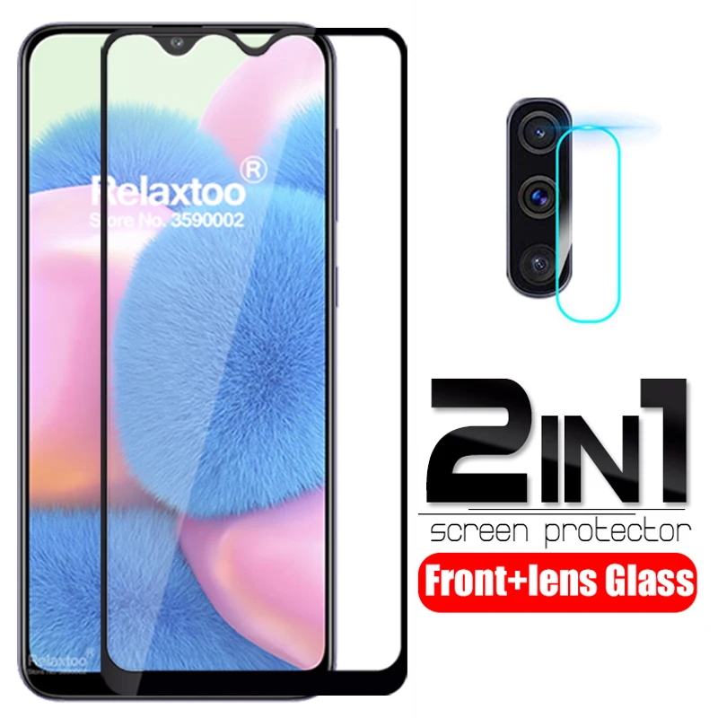 Закаленное стекло для камеры 2 в 1 samsung Galaxy a30s a30 s a 30 a307 a307F защита экрана защитная