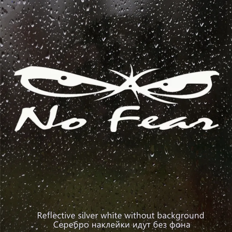 

30174# наклейки на авто no fear водонепроницаемые наклейки на машину наклейка для авто автонаклейка стикер этикеты винила наклейки стайлинга автомобилей украшения на бампере автомобиля несколько размеров без фона