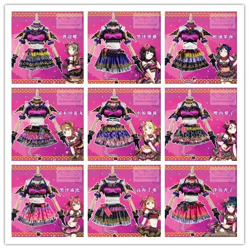 Прекрасно! Солнечный свет! Aqours Dia Ruby Есик Ватанабе в виде маленького дьявола