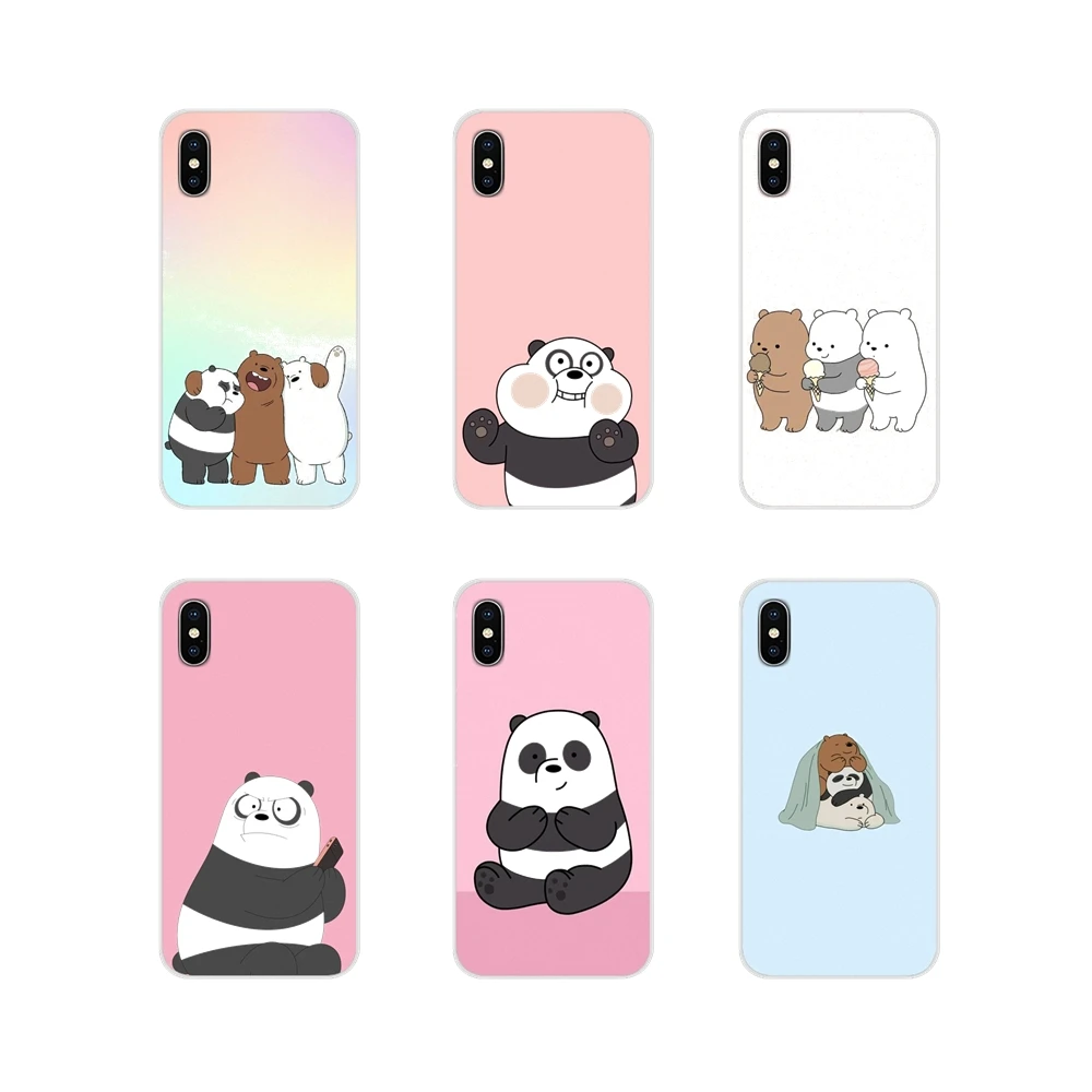 Аксессуары чехлы для телефонов Huawei Y5 Y6 Y7 Y9 Prime Pro GR3 GR5 2017 2018 2019 Y3II Y5II Y6II Kawaii Bear