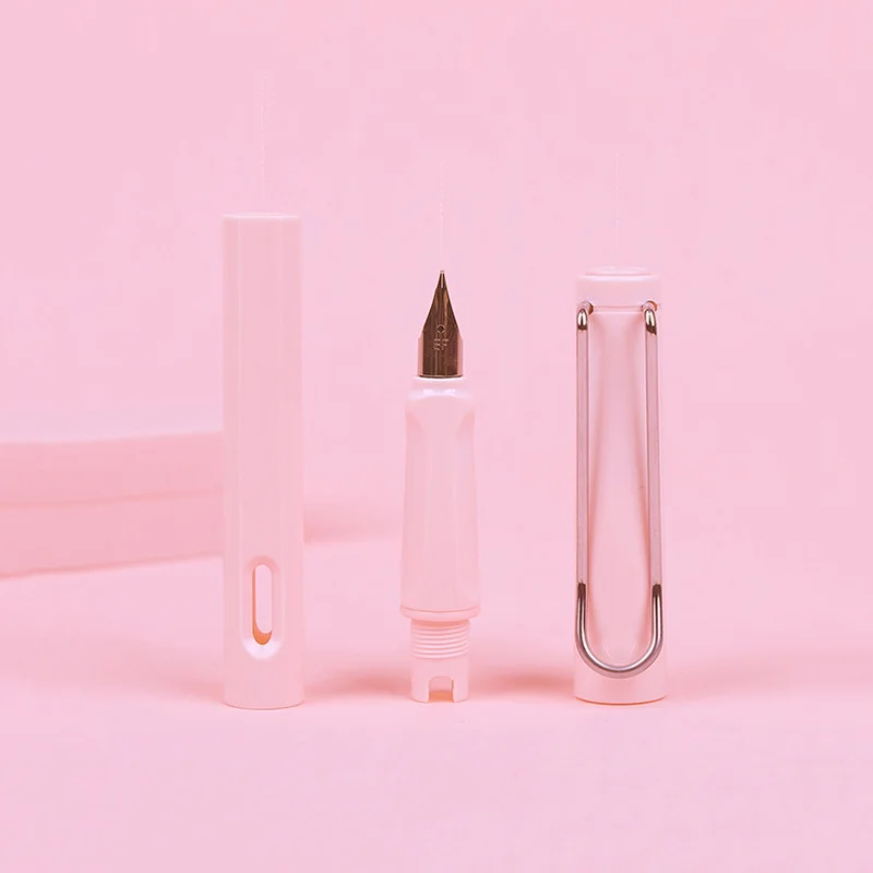 Ручка перьевая Макарон 1 шт. коррекция осанки для студентов чернильные ручки с