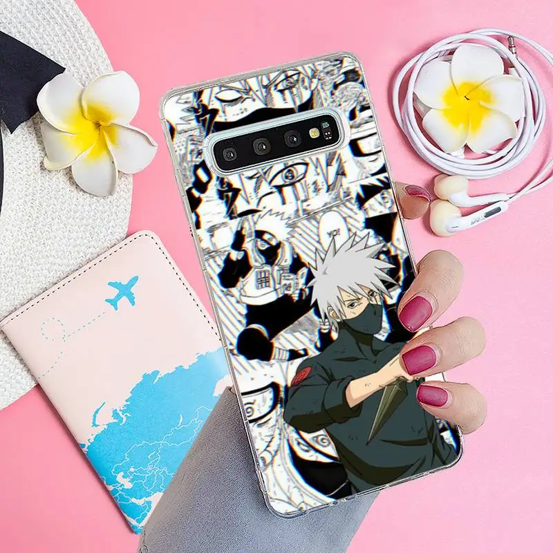 

naruto Uchiha Sasuke Uzumaki Phone Case Transparent for Samsung A71 S9 10 20 HUAWEI p30 40 honor 10i 8x xiaomi note 8 Pro 10t 11