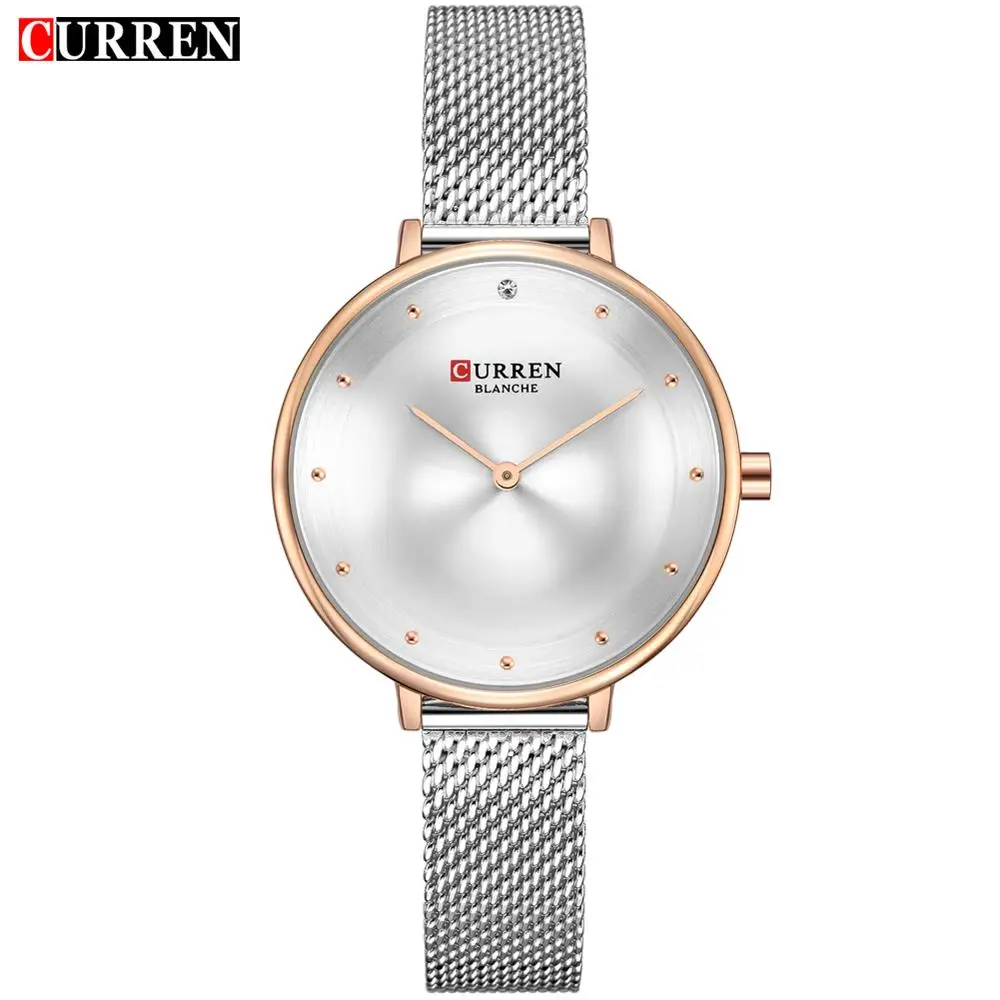 CURREN Роскошные новые модные и повседневные простые деловые часы с классическим