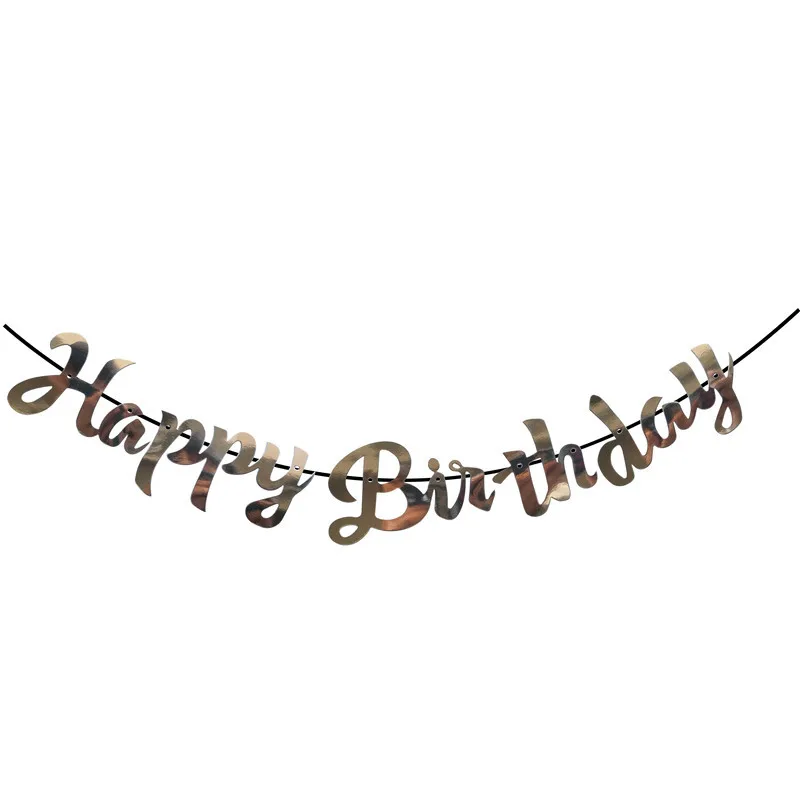 1 компл. золотой строительный баннер для детей и взрослых праздничные флажки