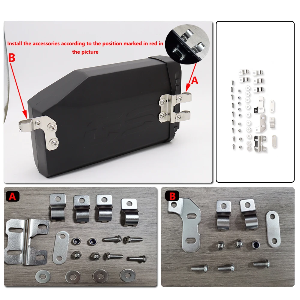 

Motorcycles Plastic Box Toolbox 5 Liters For BMW R1200GS Adv R1200 R 1250 GSA Adventure LC F750GS F850GS 2004-2021 TRK502