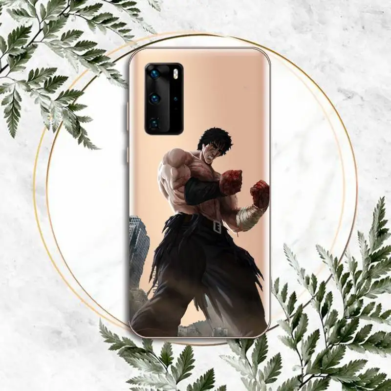 

Big Dipper Fist power Phone Case Transparent for huawei P 40 30 20 lite pro smart 2019 honor 8X 10i 10 cover