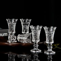 6 white wine cup set home creative transparent european one or two small liquor cup a cup little wine cup lm5281537py