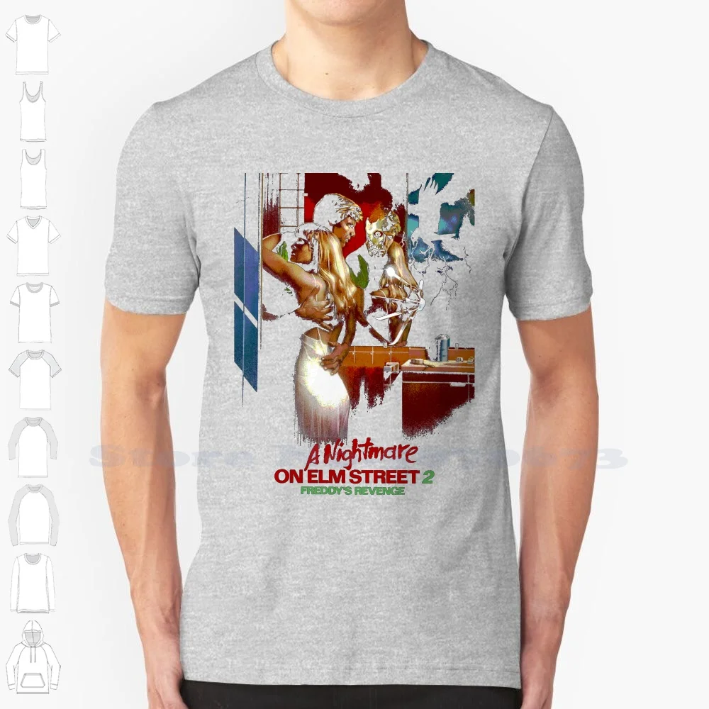 

A Nightmare On Elm Street 2 Cool Design Trendy T-Shirt Tee A Nightmare On Elm Street S Revenge Horror Slasher Cult Movie