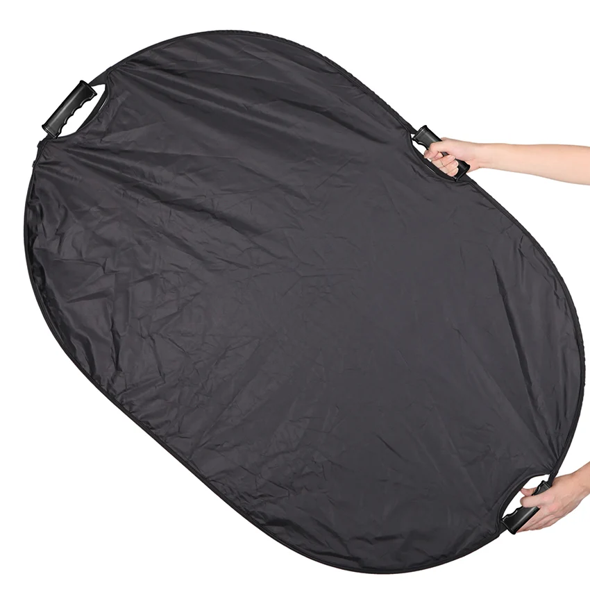 60x90cm Reflector Photography Light Diffuser Portable Camera Light Reflector with Carry Case Reflector For Photography 5 in 1
