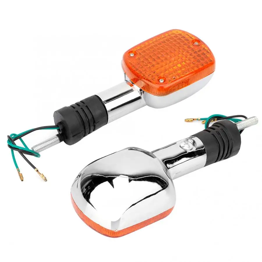 1 пара индикаторных индикаторов поворота мотоцикла для Honda 8 мм ABS + алюминиевый