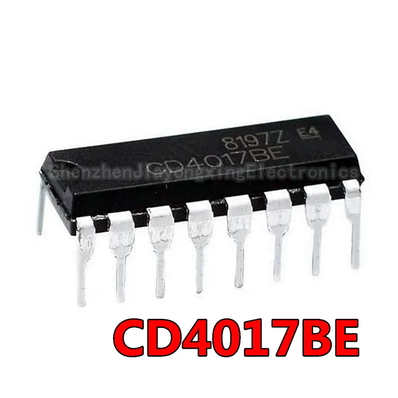 10 шт. CD4017BE DIP16 CD4017 DIP CD4017B DIP-16 HEF4017BP TC4017BP CD4017CN HD14017BP | Электронные компоненты и