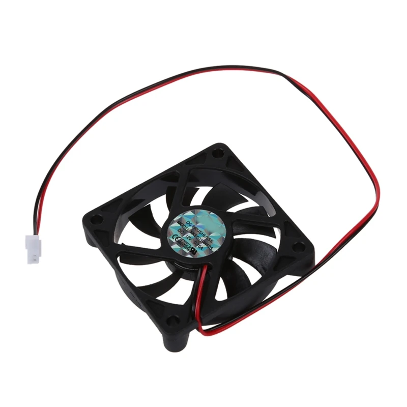 2 шт 5010 DC 12V 2Pin Бесщеточный вентилятор охлаждения 0.1A 50Mm &amp 0.16A 60Mm |