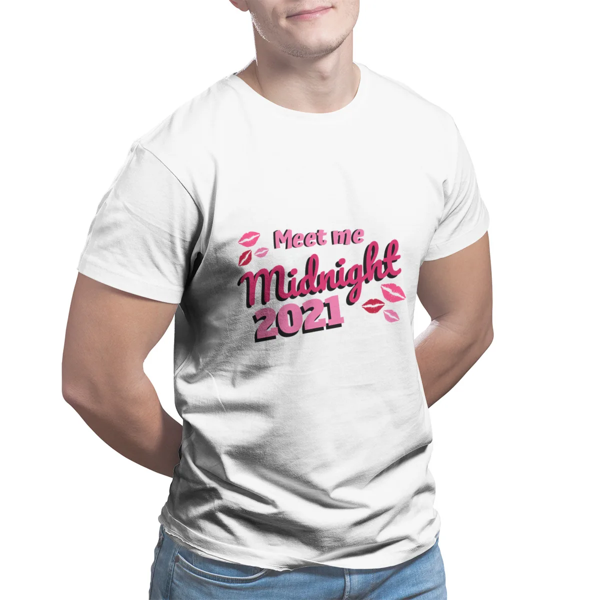 

Meet me at midnight T Shirt Essentials Print Black Wholesale Clothes Cool T Shirts Tees 26365
