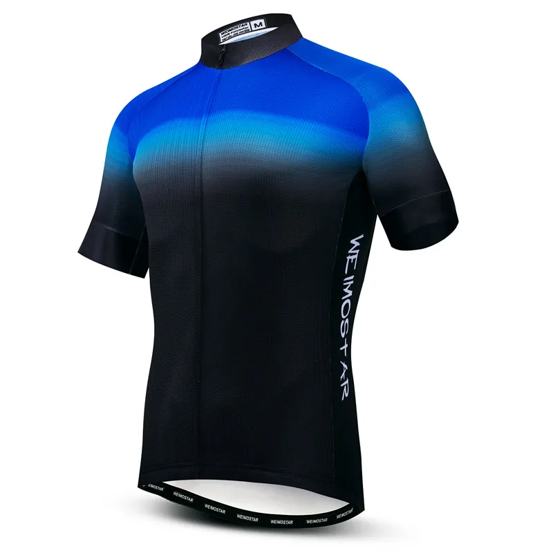 Color 4 Weimostar для мужчин Велоспорт Джерси короткий рукав велосипед рубашка Лето mtb велосипед Джерси Pro команда одежда велосипедная Майо Ciclismo - Цвет: Color 4