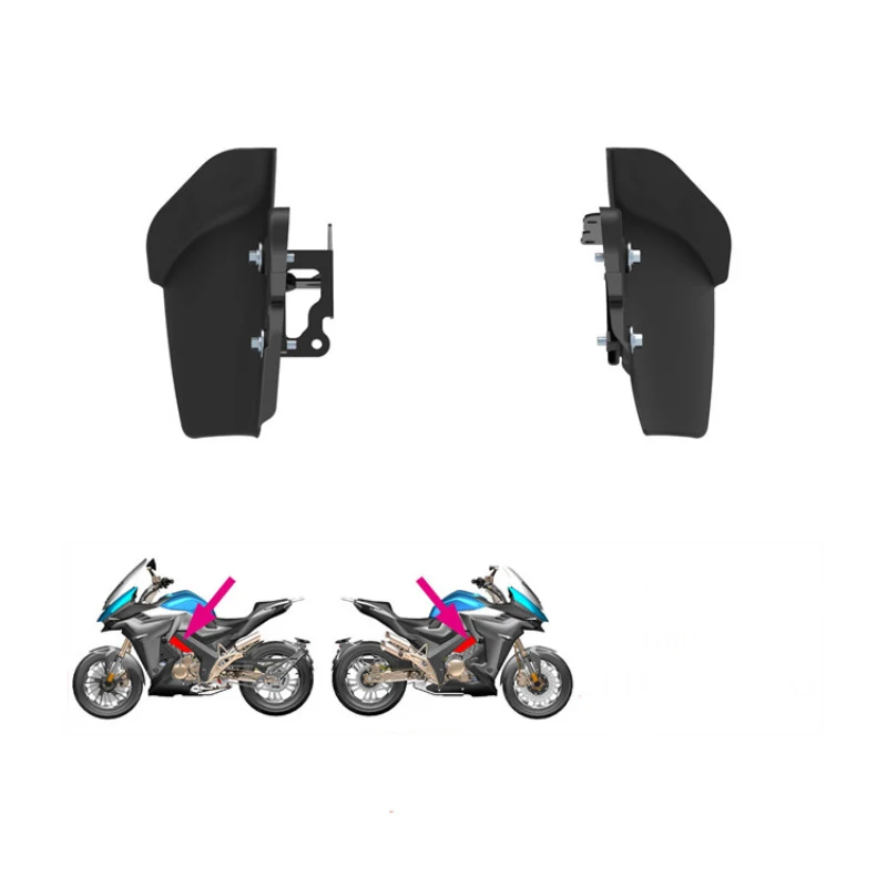 Мотоциклетный тепловой щит двигателя крышка спойлера для Zontes 310-x Zt310