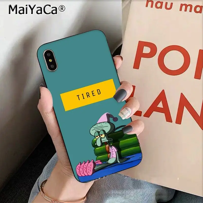 MaiYaCa милый мультфильм кальмарные щупальца ТПУ силиконовый чехол для телефона Apple iphone 11 pro 8 7 66S Plus X XS MAX 5s SE XR