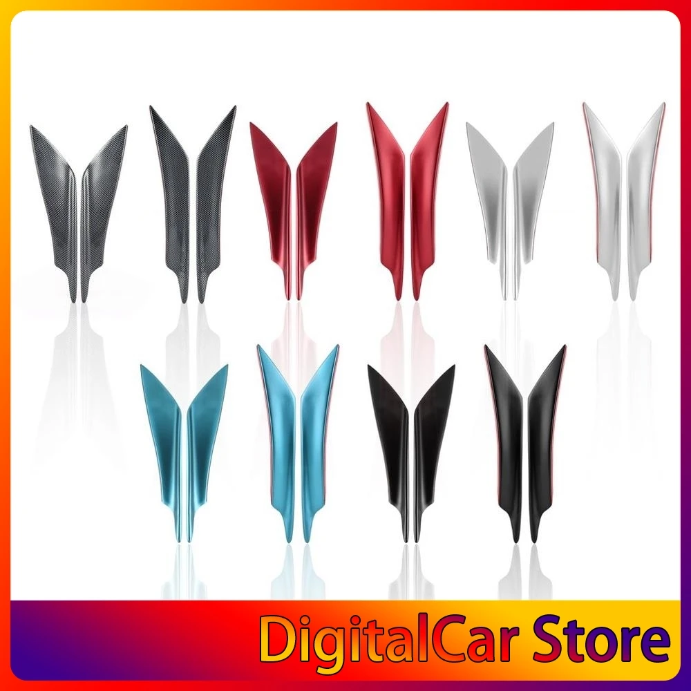 

4 шт. Универсальный Автомобильный бампер, угловая защита, передняя балка, ветровой нож, украшение