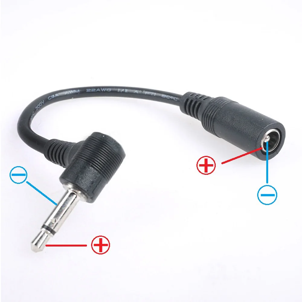 eu stecker 9v elektrische gitarre effekt pedal netzteil adapter mit reverse polarität blei mit 35mm positive spitze konverter kabel free global