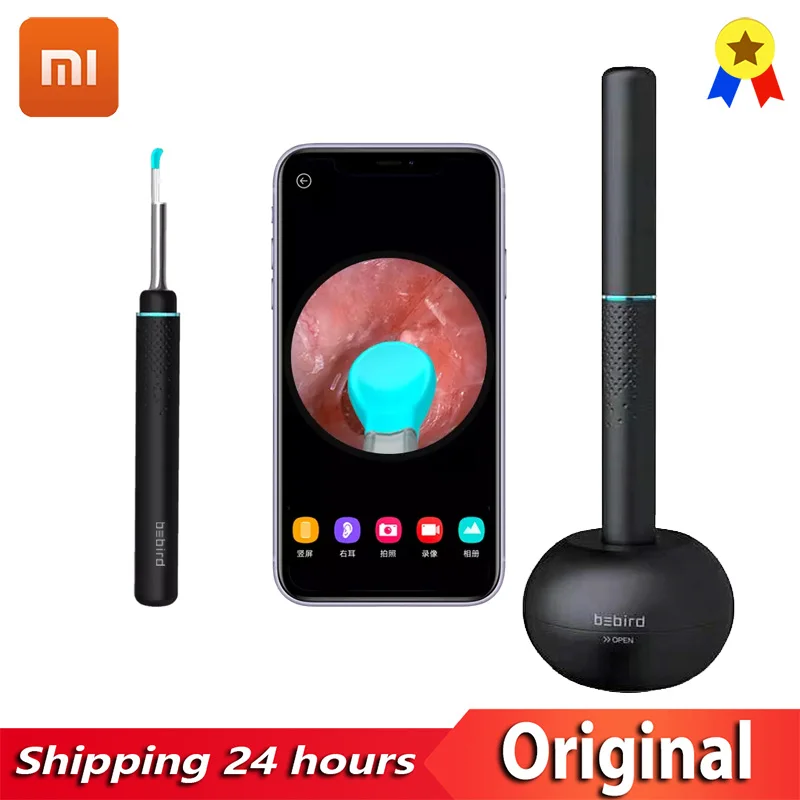 Оригинальные наушники Xiaomi Bebird M9 Pro Smart Vision черные 17 в 1 300 Вт высокоточный эндоскоп