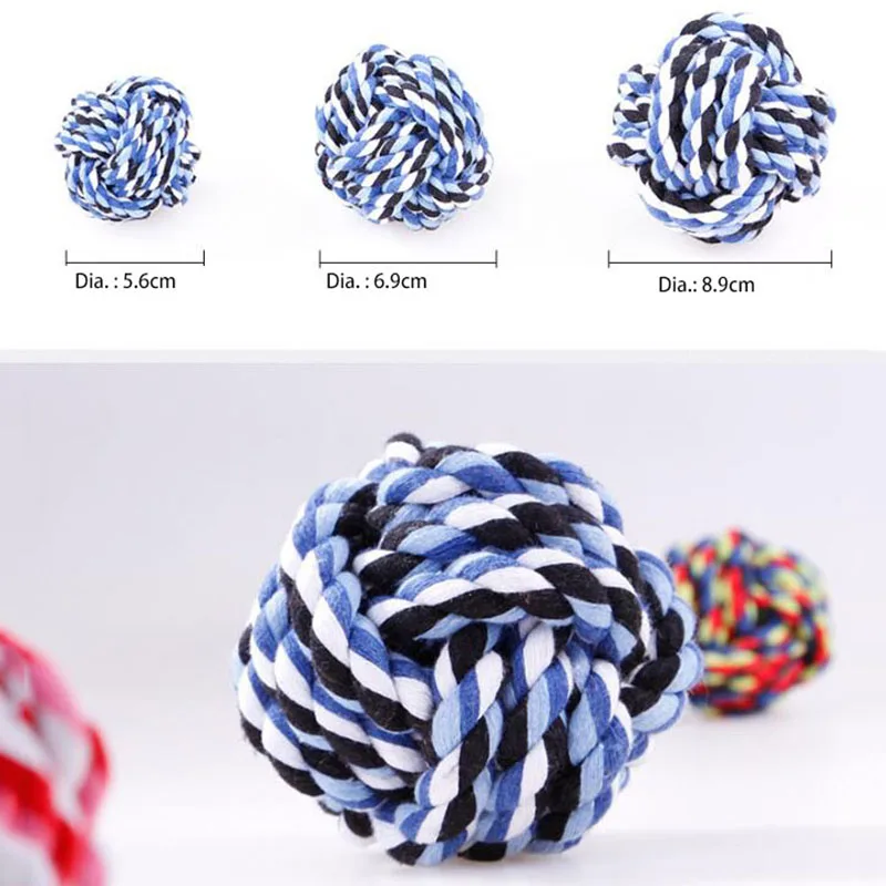 Игрушки для собак грызунок щенков хлопковая веревка прорезывания зубов уход за