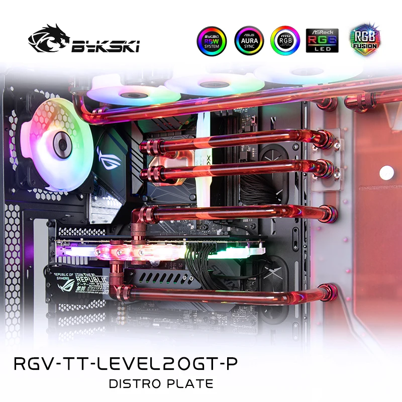 Bykski RGV TT LEVEL20GT P водный Панели для Thermaltake Level20 GT чехол Intel Процессор воды блок