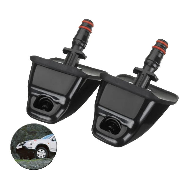 

2x Headlight Washer Nozzle Head Light Lamp Sprayer for HONDA CRV CR-V II 2 MK2 2001-2005 76880SCAS01 B & A