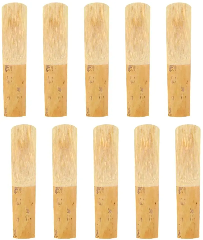 Высокое качество 10 шт./кор. Eb тенор сопрано альт-саксофон тростника Sax сила 2 5