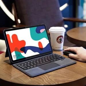 bluetooth wireless keyboard with flip case cover for huawei matepad 10 4 matepad pro 10 8 with touchpad trackpad for matepad 11 free global shipping