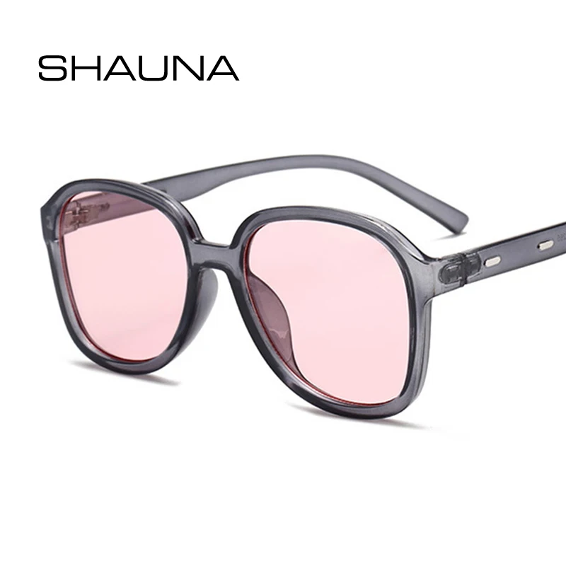 Женские и мужские Брендовые очки SHAUNA солнцезащитные с защитой от синих