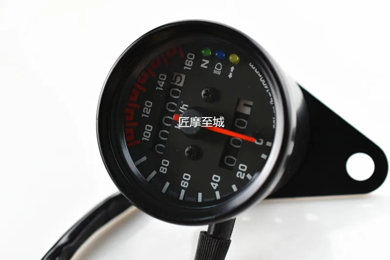 Универсальный одометр для мотоцикла 12 В двойной измеритель скорости