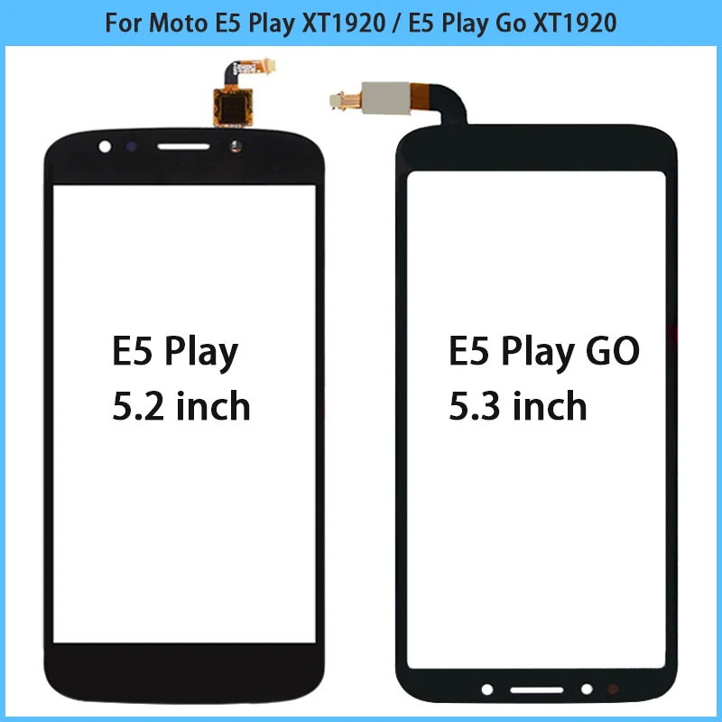 Сенсорная панель с дигитайзером для Motorola Moto E5 Play Go, сенсорное стекло E5 Play XT1920 XT1921, сенсорный экран на замену