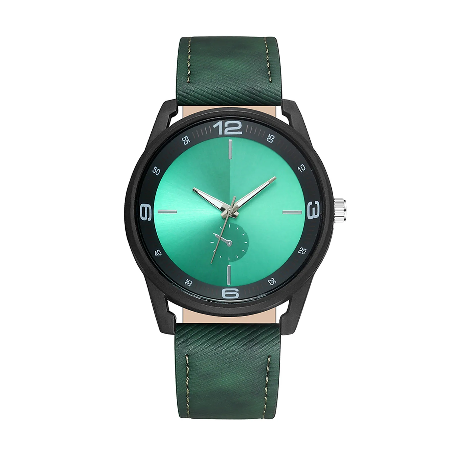 

Mens Luxury Sport Quartz Wrist Watch PD634 Three-color Inner Shadow Scale Male And Female PVC Strap