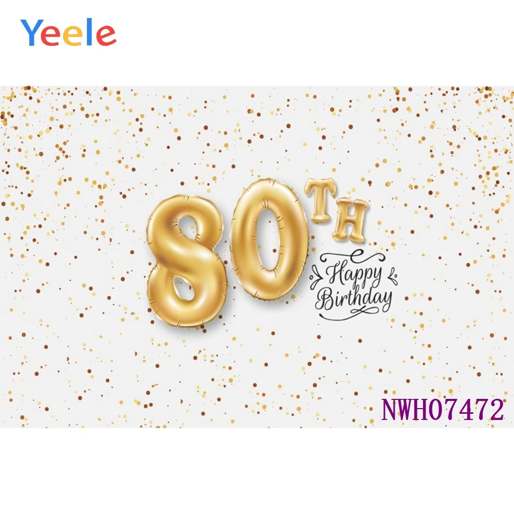 

Custom 21th 30th 40 th 50th 60th 80th Birthday Backdrop Party Banner Glitter Background for Photography Studio Photo Booth Prop