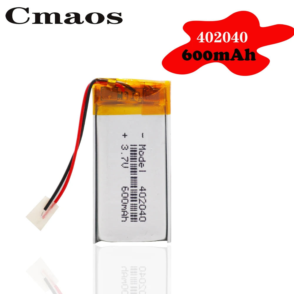 1/2/4 шт./партия литий полимерные аккумуляторы 600 мАч|Перезаряжаемые батареи| |