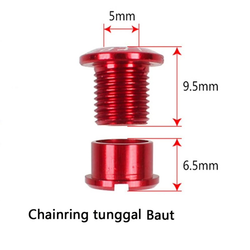 5 шт. MTB велосипедная звездочка цепной передачи винты передняя Звездочка Болт