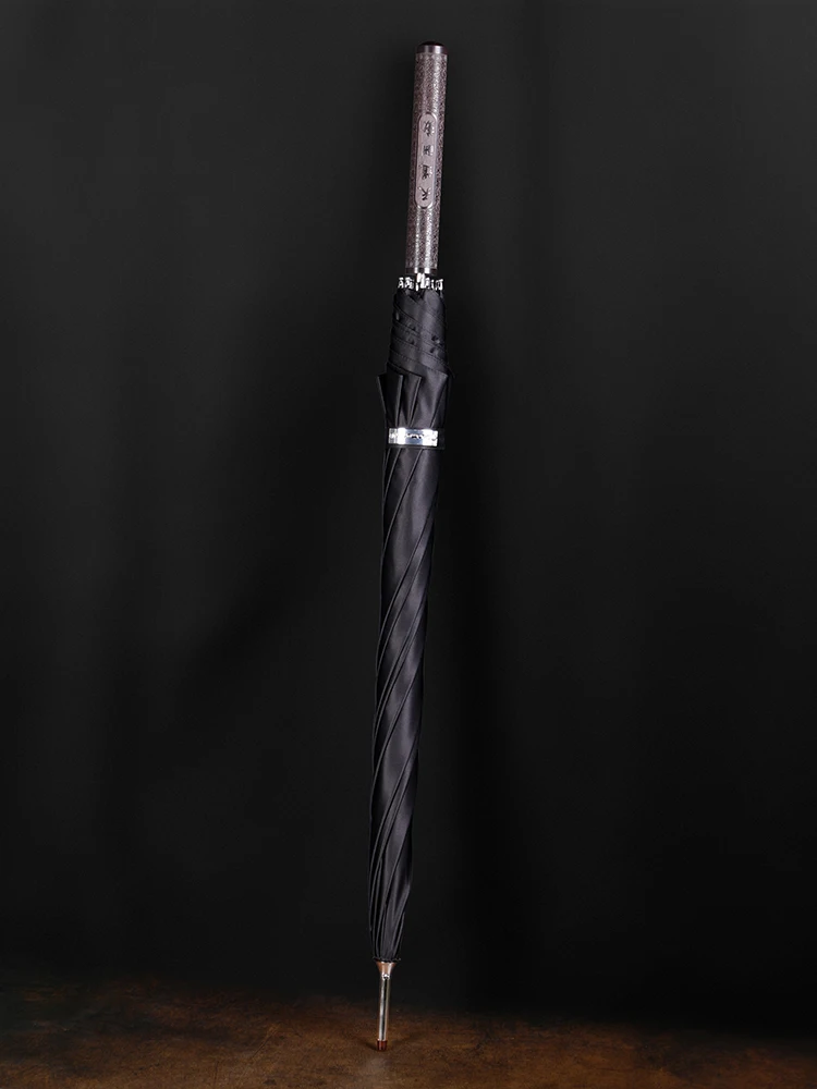 Творческий большой зонт из дерева с длинной ручкой Традиционный китайский