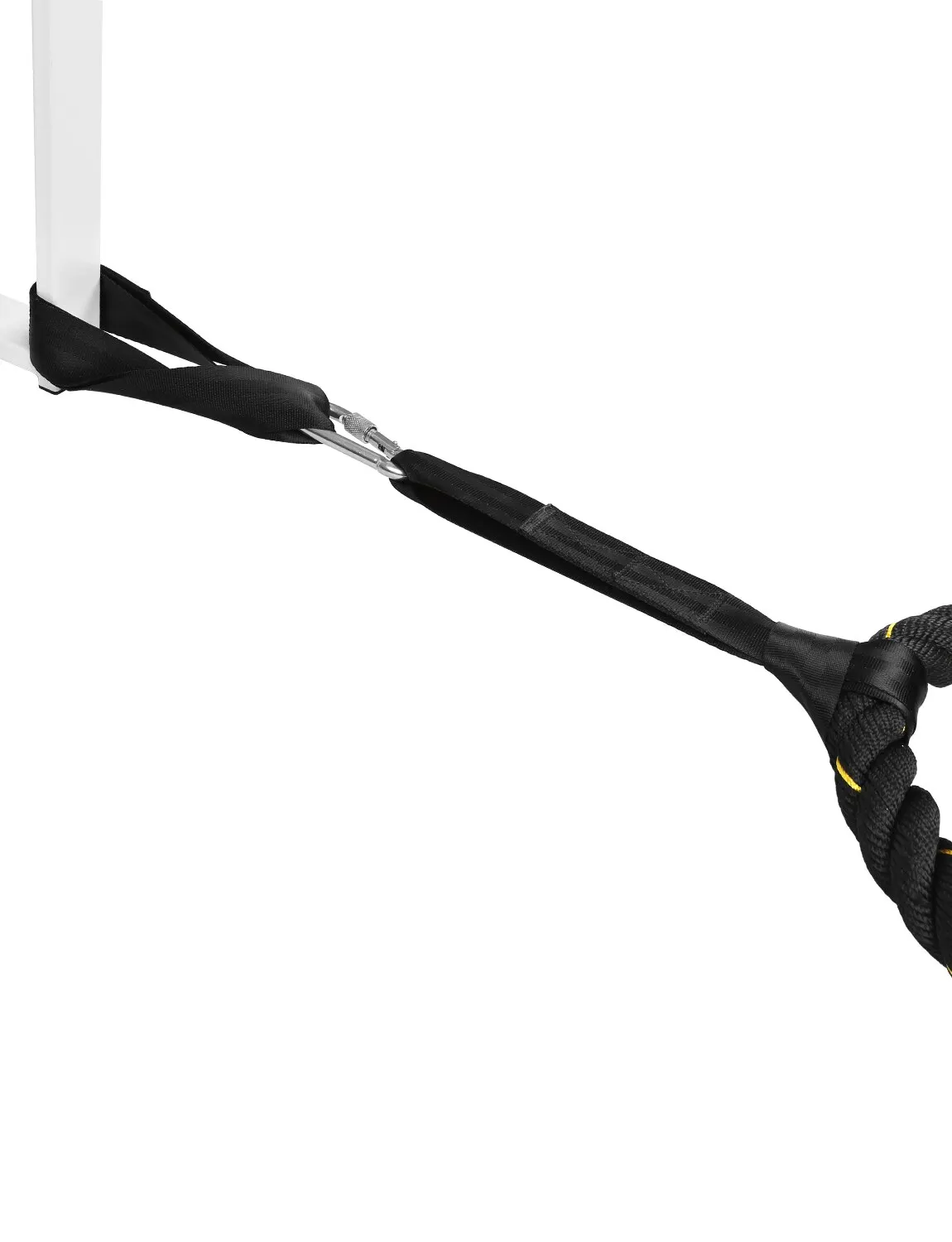 Комплект армированных якорных ремней Lixada 2 нейлоновых ремня и 1 карабин из