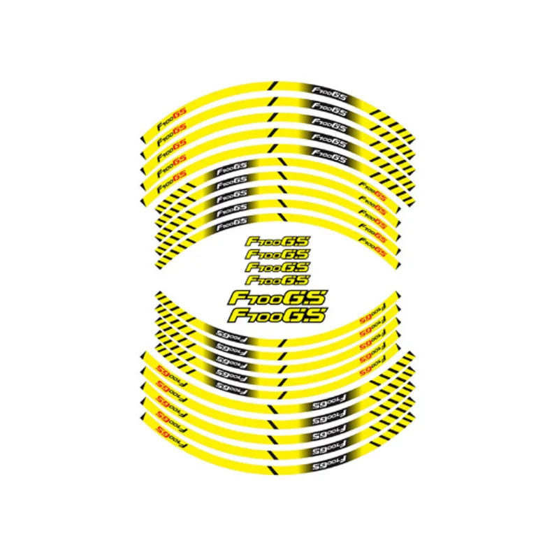 Новые светоотражающие наклейки для шин мотоцикла декоративные BMW F700GS |